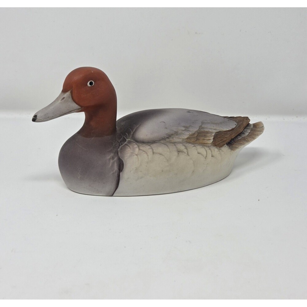 Vintage Canvasback By Andrea By Sadek Ceramic Duck Figurine Hunting...